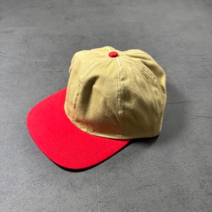 90s PRT Headwear baseball cap RED 【DEAD STOCK 】