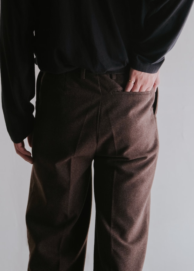80's Euro vintage wide straight slacks