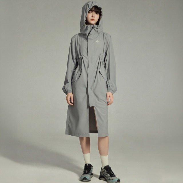 Utility hooded coat A00250