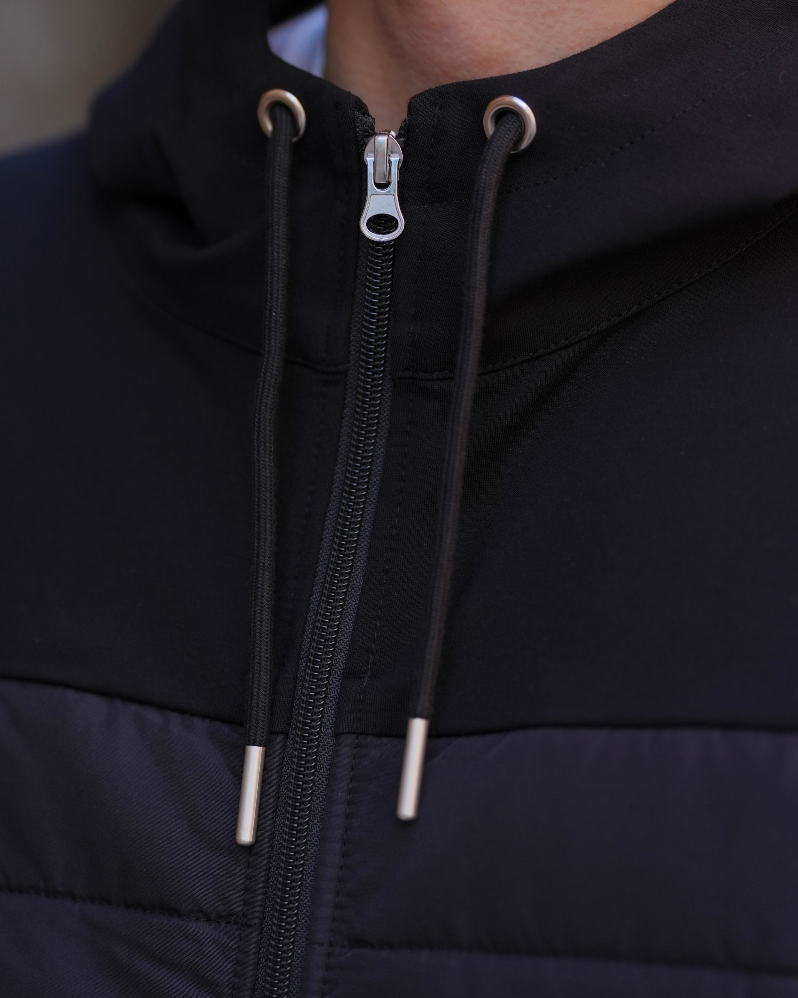 BELINDA HIBRID ZIP HOODIE【OW25BD013】 | BELINDA OFFICIAL