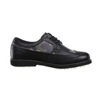 W Camo Wing Tip Brogue Shoes