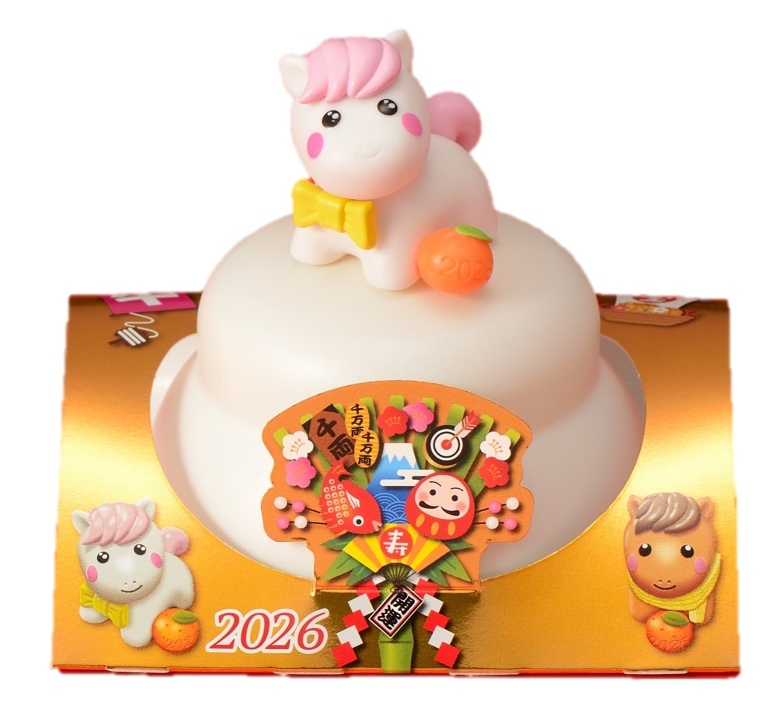 送料込み】越後製菓×ねんドル お鏡餅3種 2026スペシャルBOX（うま