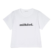 【MILKFED. 】COOPER LOGO COMPACT S/S TEE【ミルクフェド】