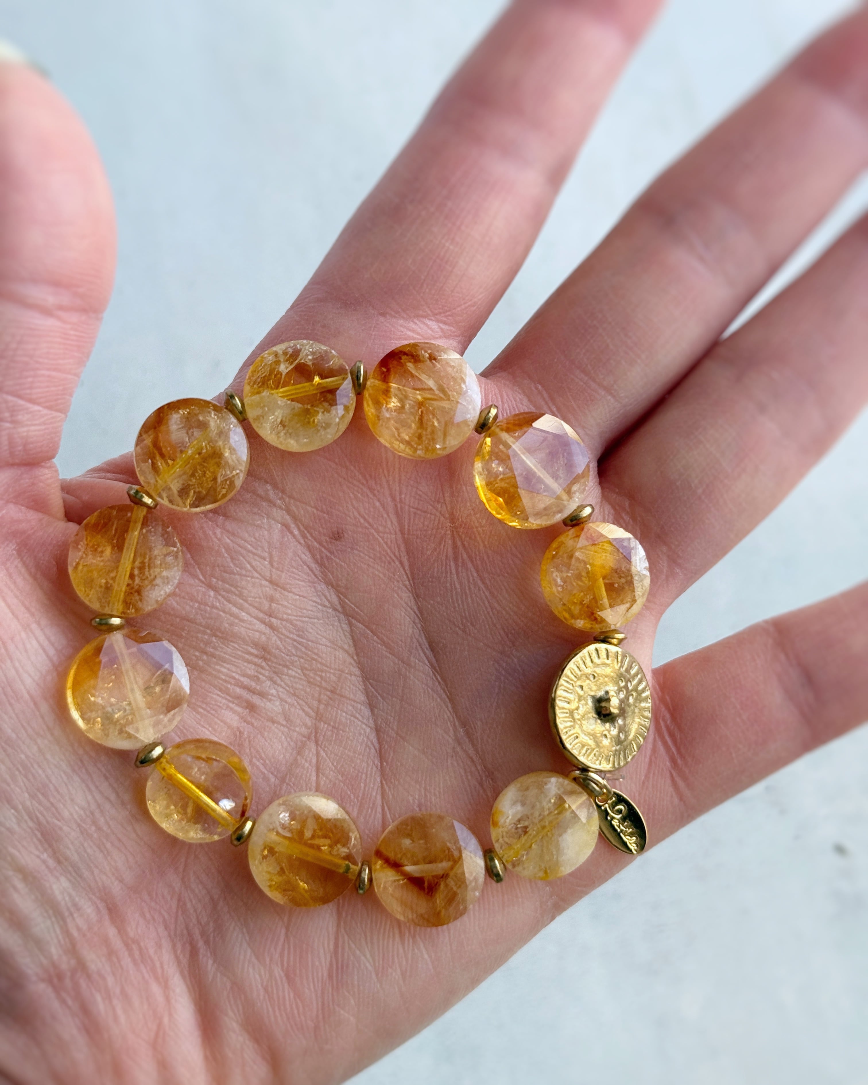 tumble bracelet(シトリン)