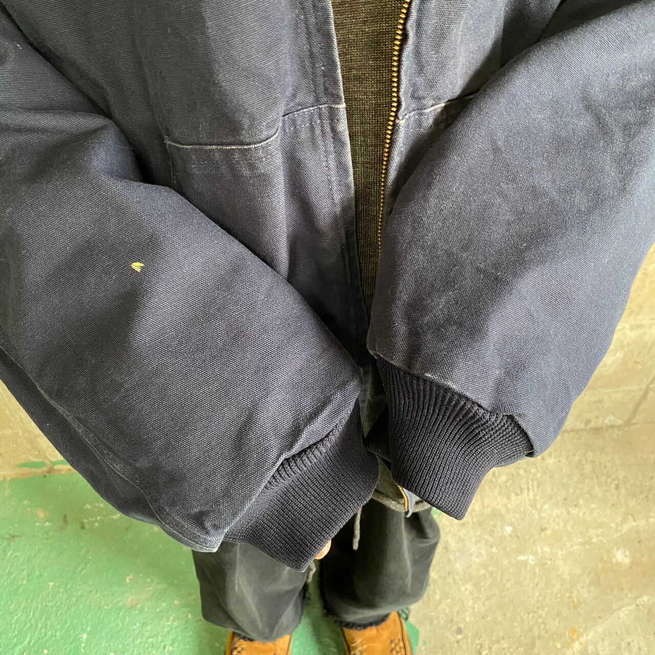 90年代 Carhartt カーハート アクティブジャケット メンズXXL 古着 