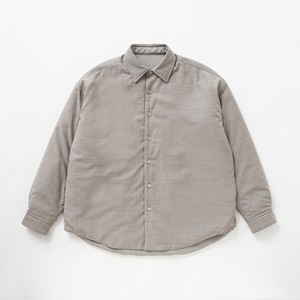 Reversible padding shirt jacket（GREYGE）