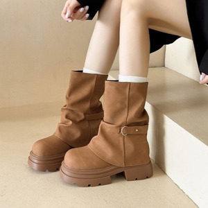 ブーツ レディースブーツ ショートブーツ ミドルブーツ 5cmヒール ショート丈 ウエスタンブーツ 厚底 歩きやすい 履きやすい 美脚 脚長 大人可愛い 大人 おしゃれ 大人っぽい こなれ感 無地 秋 冬 レディース 学生 お出かけ 休日 旅行 普段使い 韓国系 スタイル 定番 送料無料 22.5cm 23.0cm 23.5cm 24.0cm 24.5cm 25.0cm ブラック ブラウン キャメル