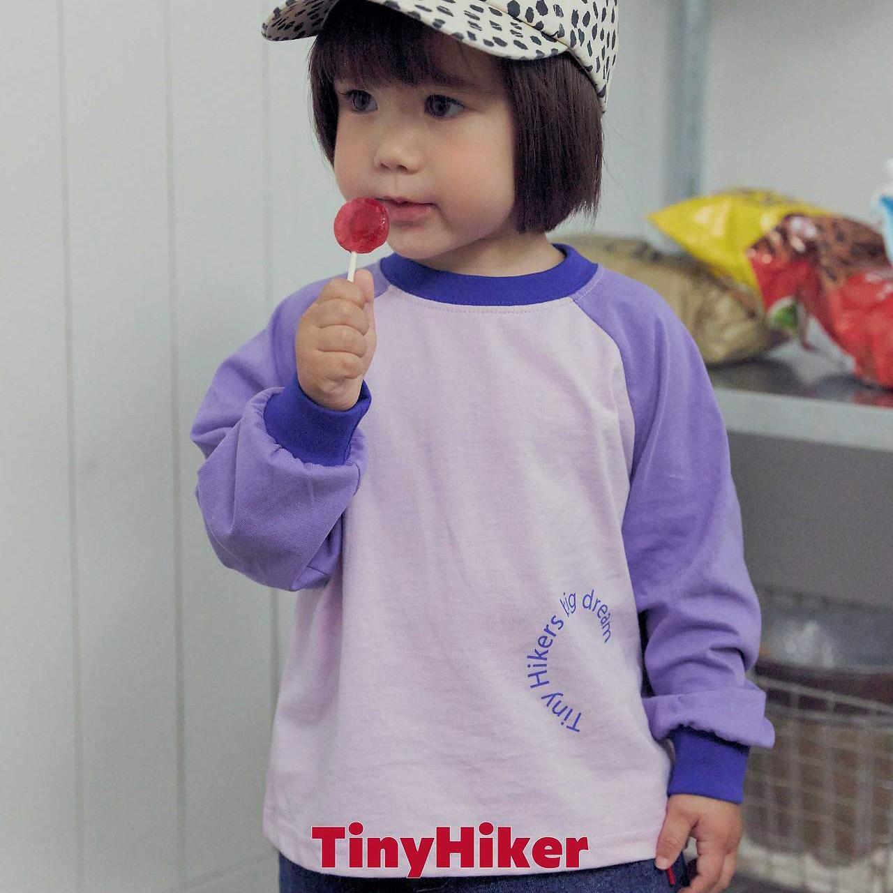 【2点送料無料】«予約»«TinyHiker» ラグラントップス 2colors