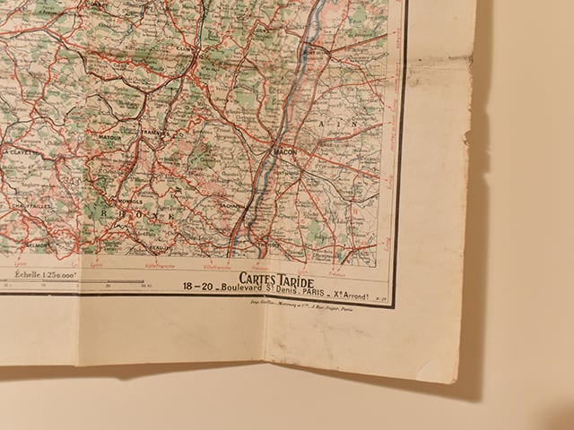 フランスの古い地図【Bourgogne, Morvan, Nivernais】 | Petite Clé