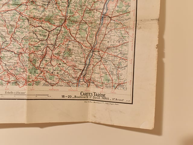 フランスの古い地図【Bourgogne, Morvan, Nivernais】