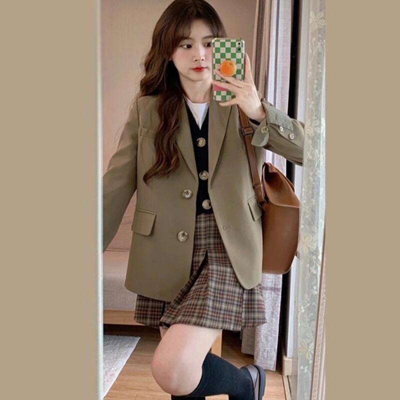 ジャケット スプリングオータムスタイルカジュアル ストリート 春物 秋物 試着室69789439026