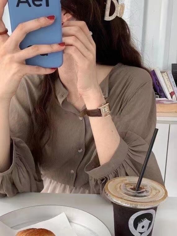 ノーカラーシャツ　AJ2205-701