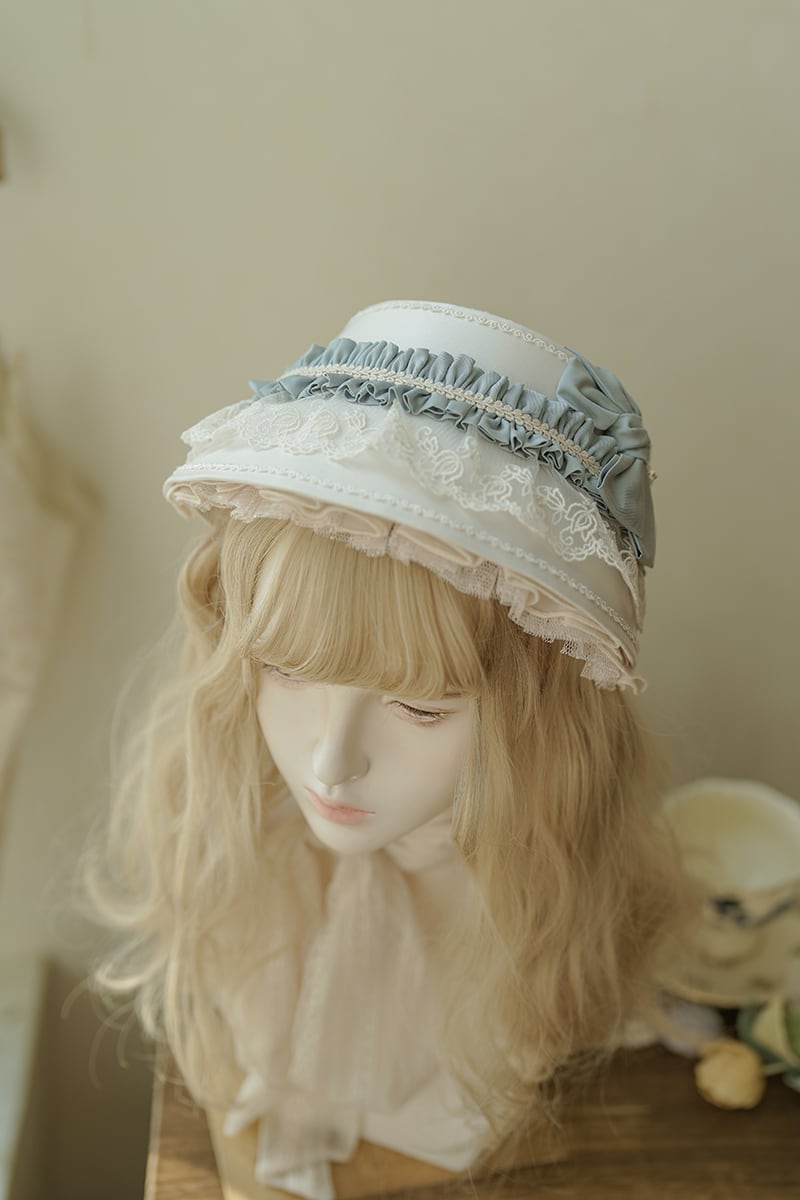 リボンタルト 帽子型ボンネット | HoshibakoWorks
