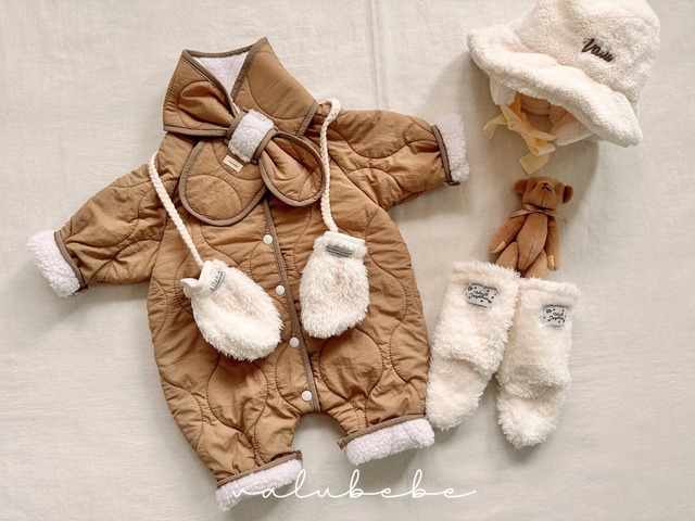 【予約】Ttasoom Color-blocked Scarf (Bebe)