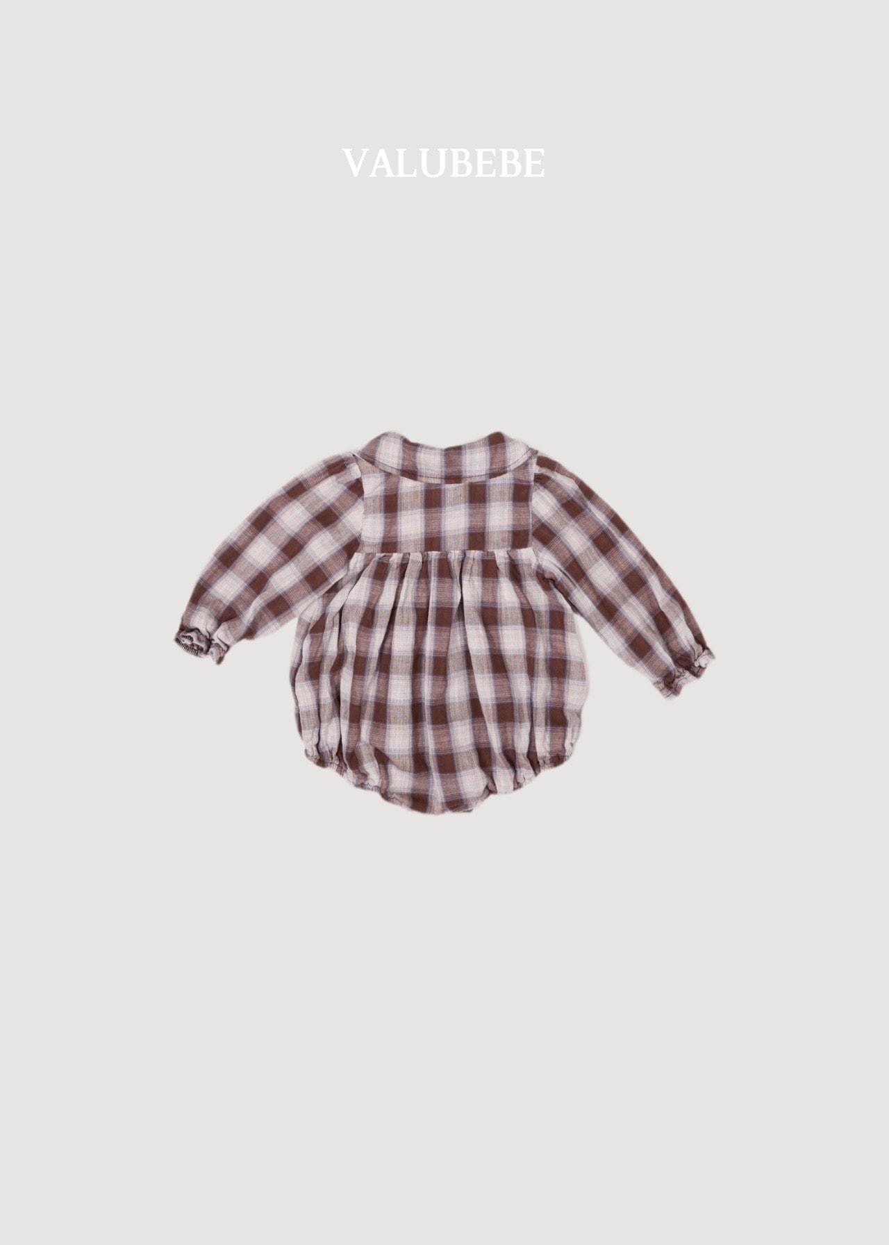 送料無料【予約】/ チェックリボンロンパース / valubebe