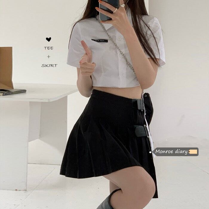 スタイルスカート サマーカジュアル ストリート 夏物 モンロー98289098409