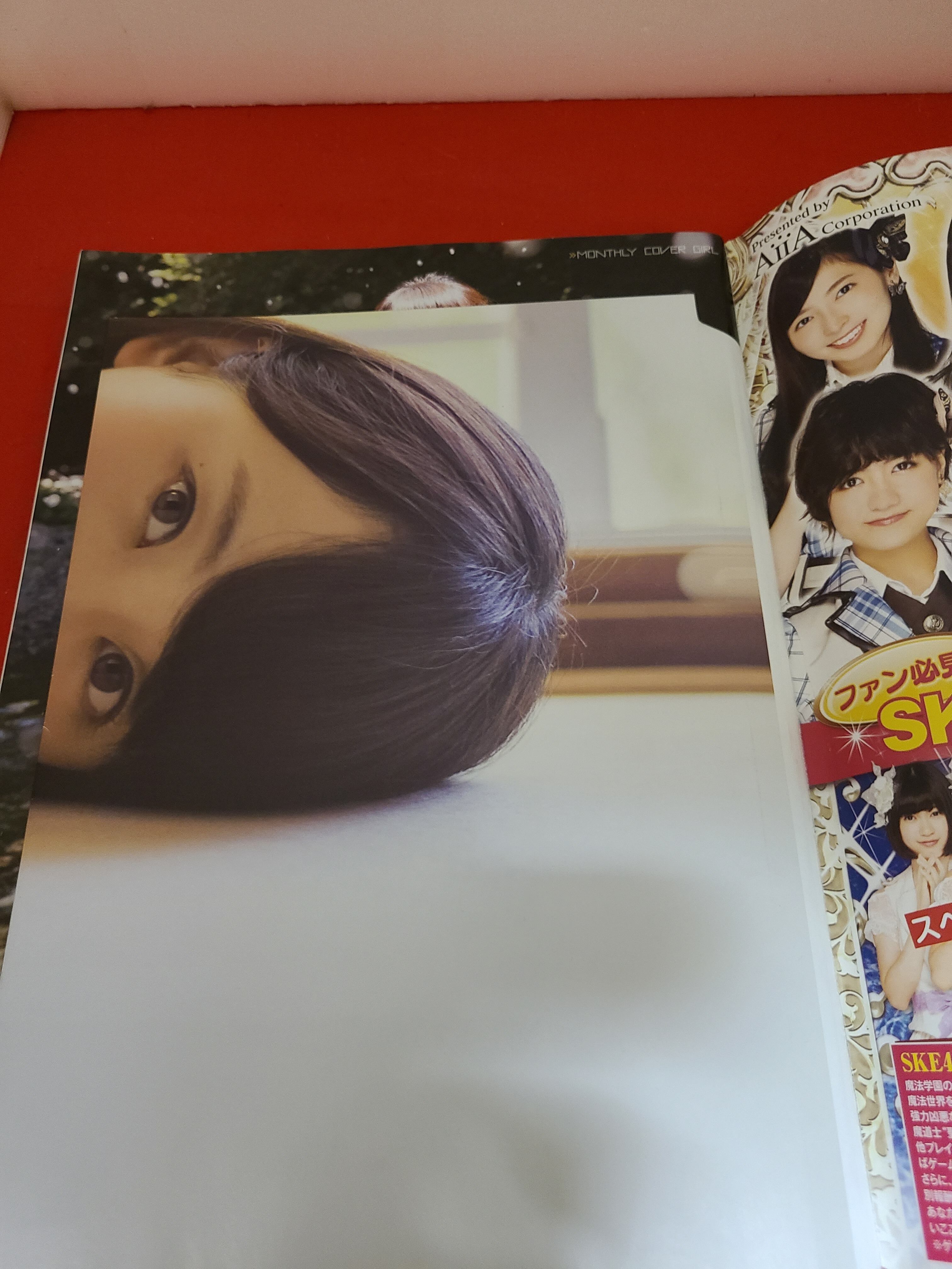 稀少！月刊エンタメ2015年10月号 SKE48 松井玲奈 卒業大特集 ポスター