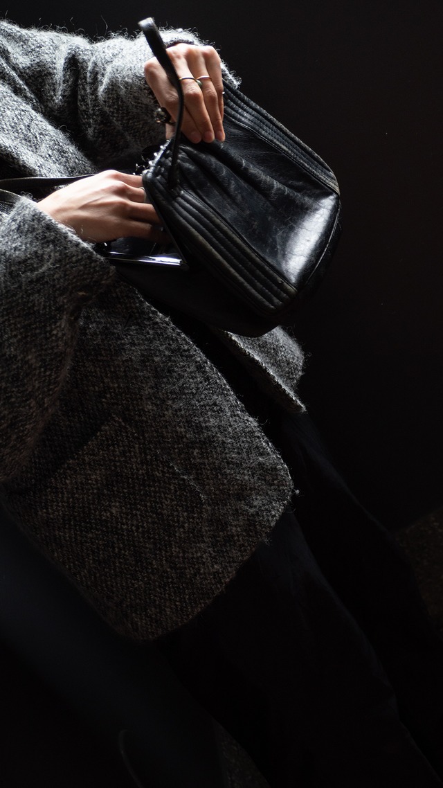 unknown vintage Leather pouch bag