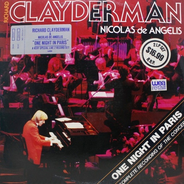 Richard Clayderman Y Nicolas De Angelis [LD 25 0124-1, 25 0124-1] - メイン画像