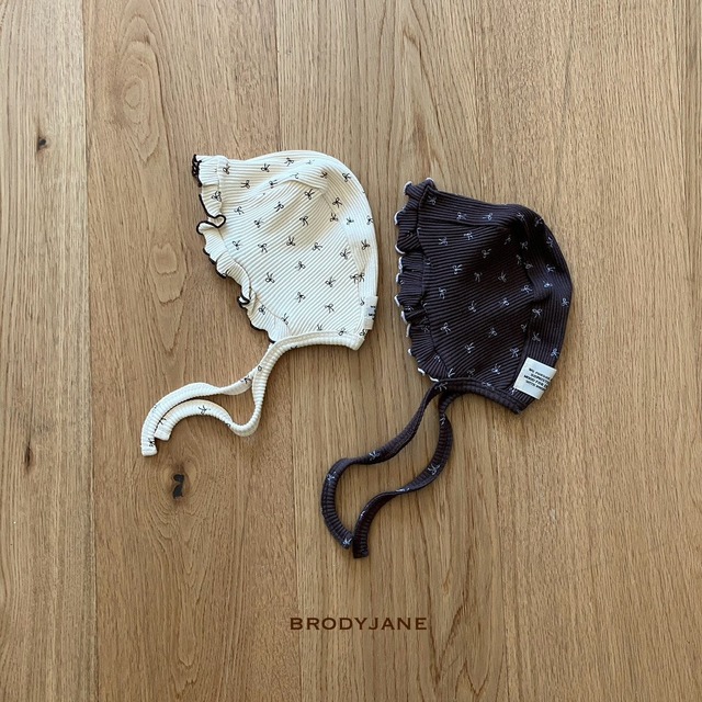 【取寄】brodyjane｜rib ribbon bonnet｜リブリボンボンネット｜FREE｜baby｜26 autumn
