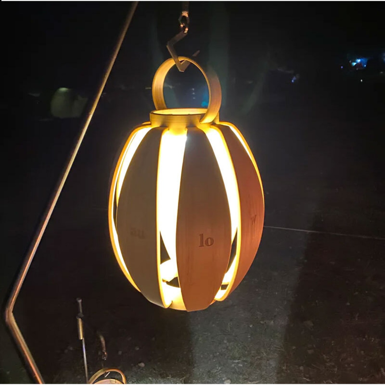 Mt.Paulownia(マウントポローニア)　 PINEAPPLE WOOD LANTERN パイナップルウッドランタン