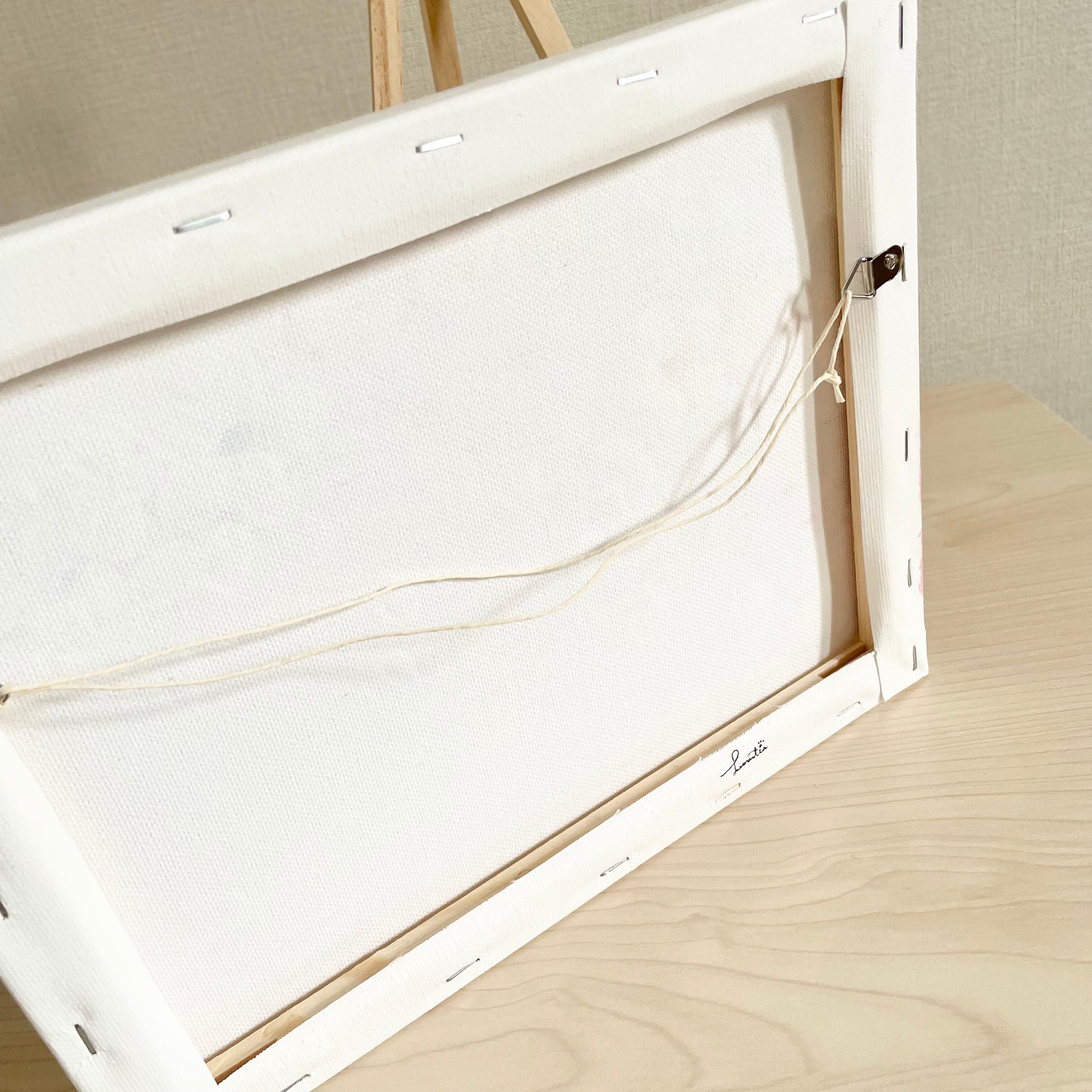 「七色に咲く」22×27.3㎝　玄関インテリア　花のテクスチャーアート　虹 七色に咲く」22×27.3㎝ 玄関インテリア 花のテクスチャーアート 虹