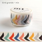 ＼在庫限り／【mina perhonen】マスキングテープ「bird grande・mix」