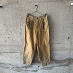 Zip design pants