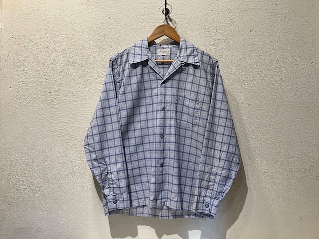 50's〜 vintage Manhattan open collar shirts