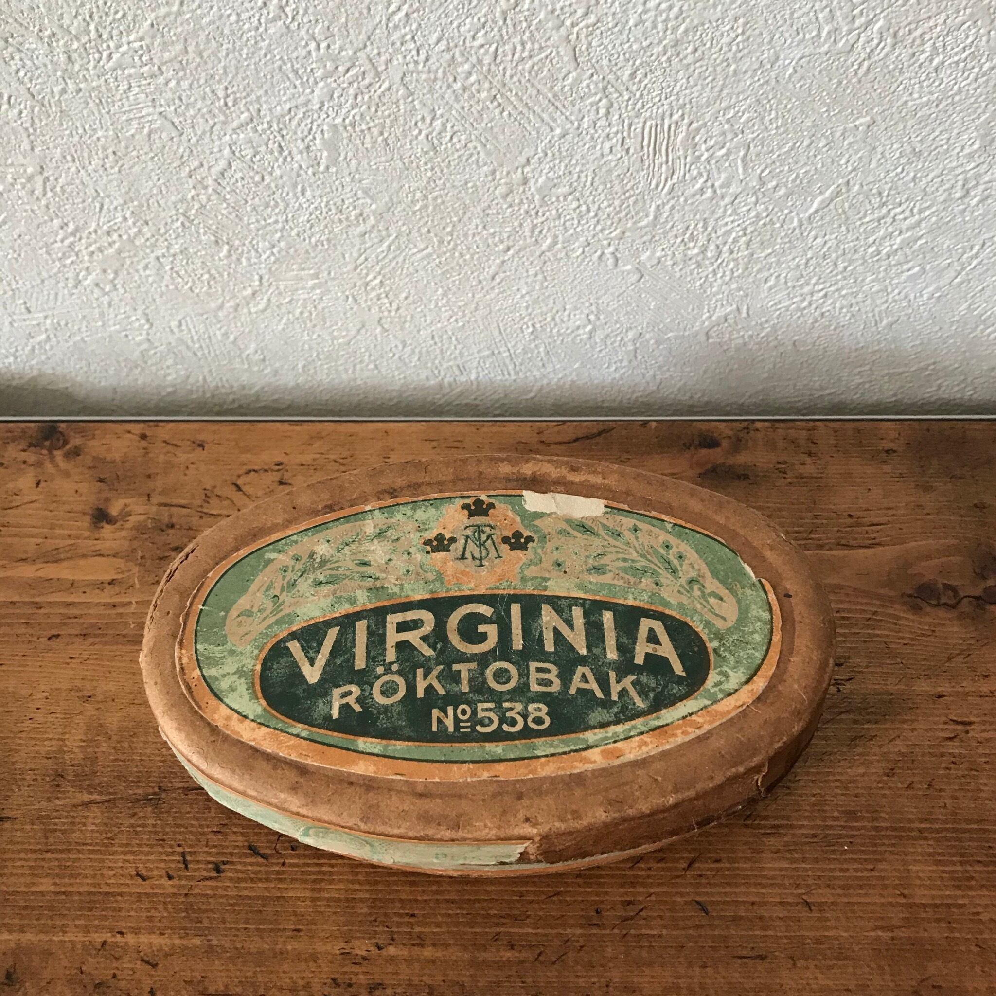 オーバルの紙箱