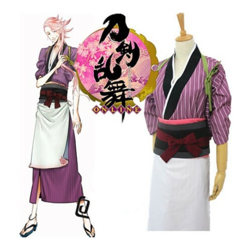 刀剣乱舞 宗三左文字 コスプレ衣装 K4619 刀剣乱舞 ONLINE 宗三左文字 風 ハロウィン イベント仮装