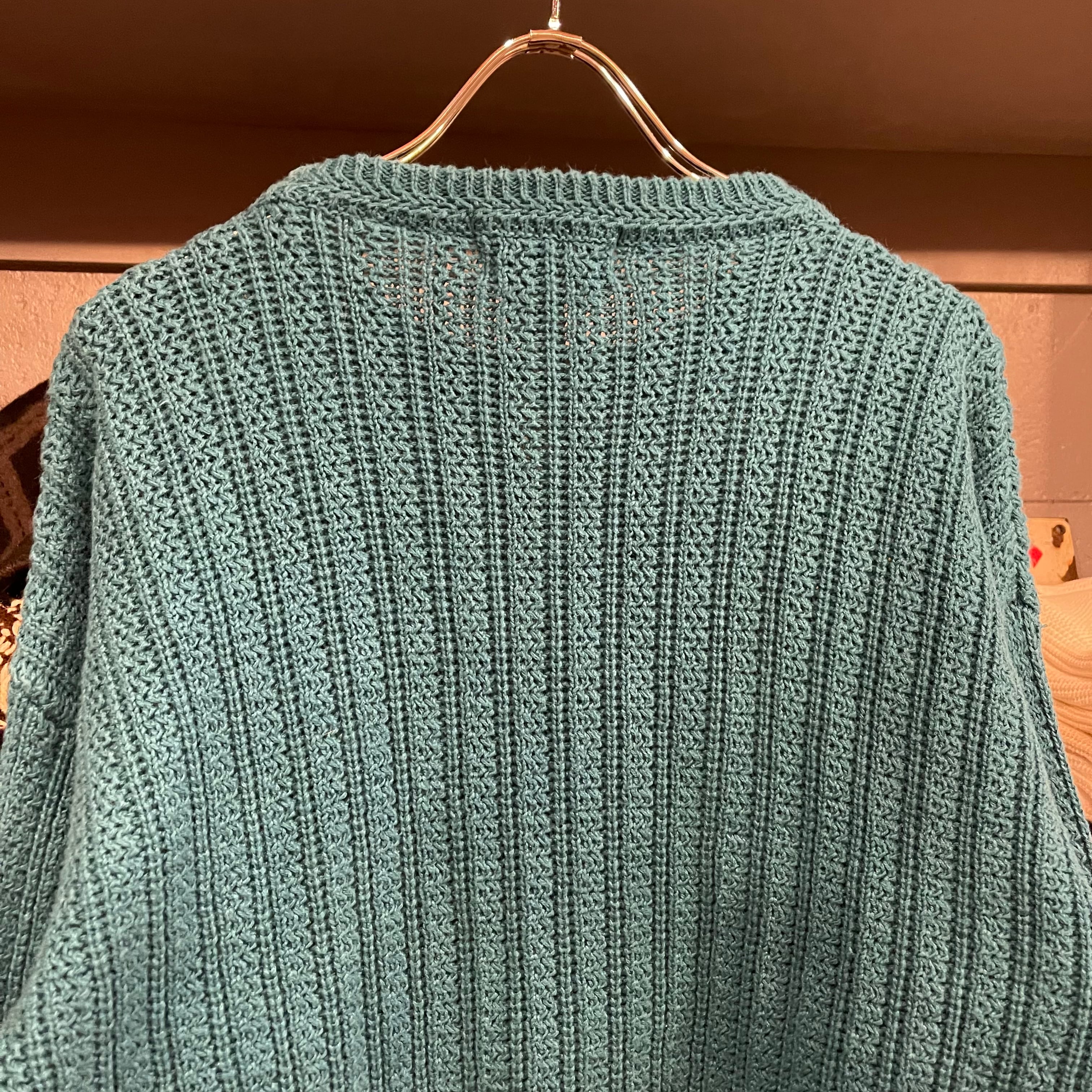 80s 90s ST JOHN'S BAY アクリル チャンキー ニット セーター メンズ レディース M / セントジョンズベイ JCペニー ヴィンテージ リブ編み
