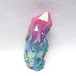 オーラクリスタル 原石 マルチカラー エレスチャル オーラ水晶 一点物 171-8741