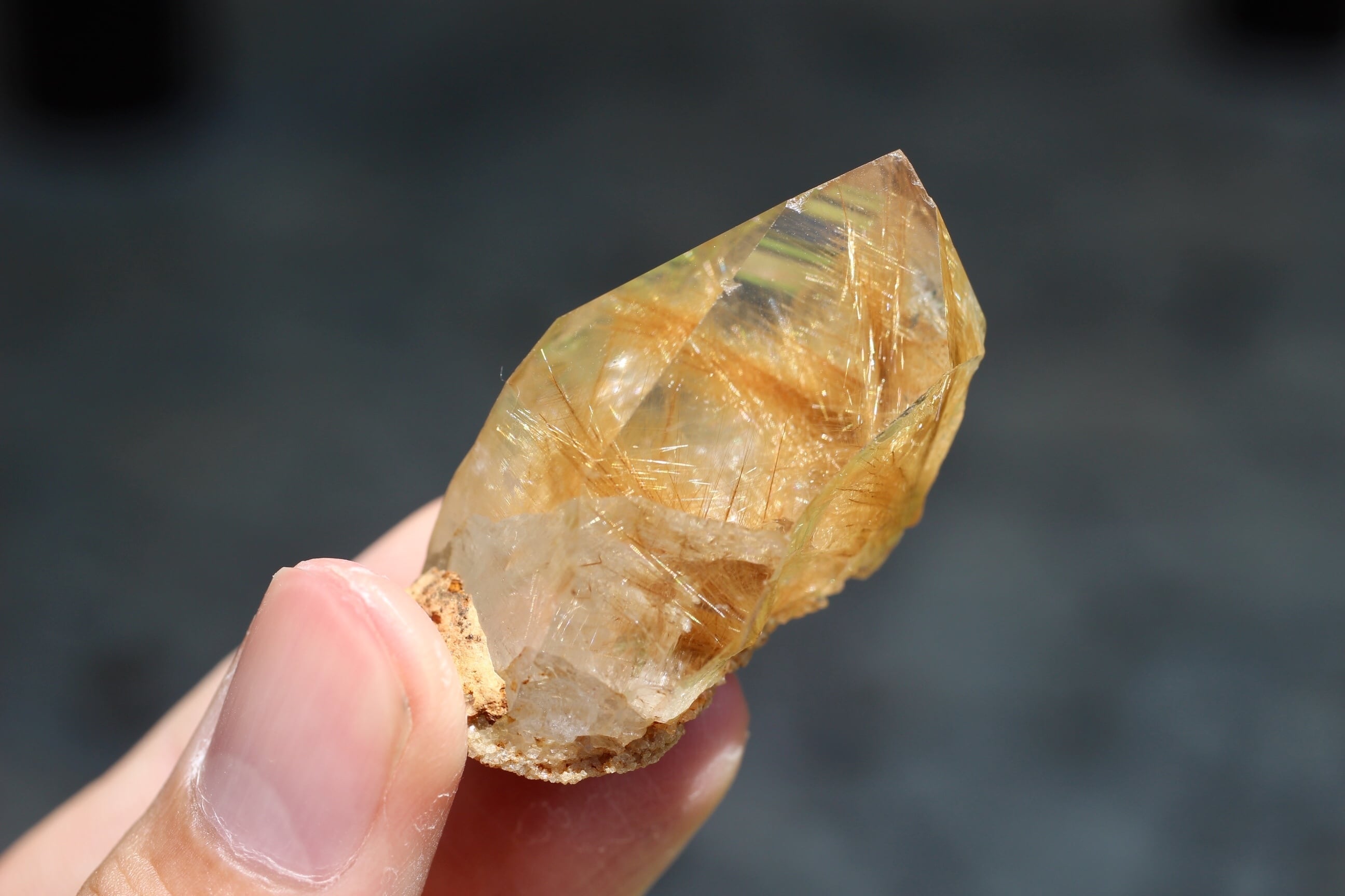 ヒマラヤ水晶 マニハール産 ルチルクォーツ | 石垣島の夜光貝と