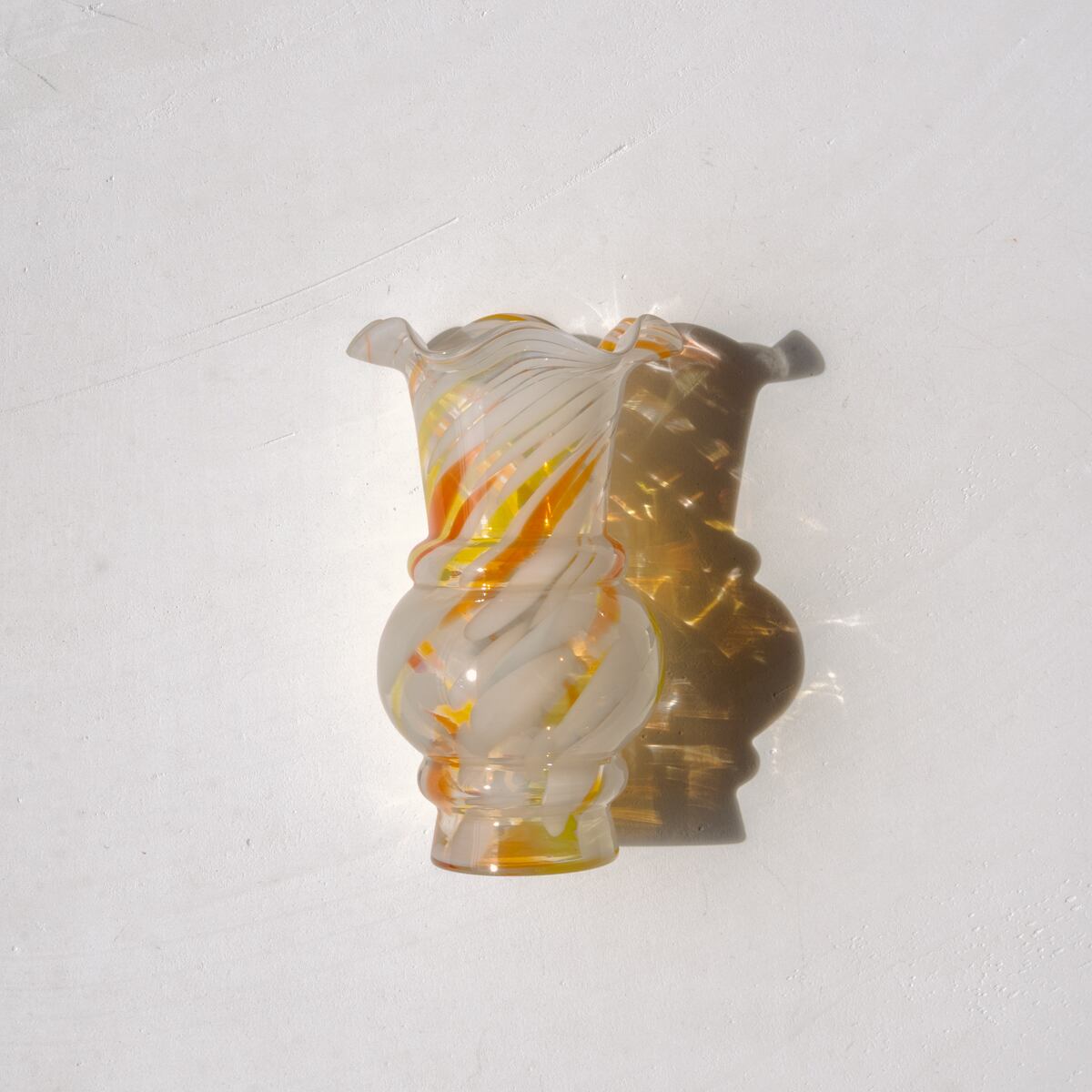 Marble Frill Vase mini