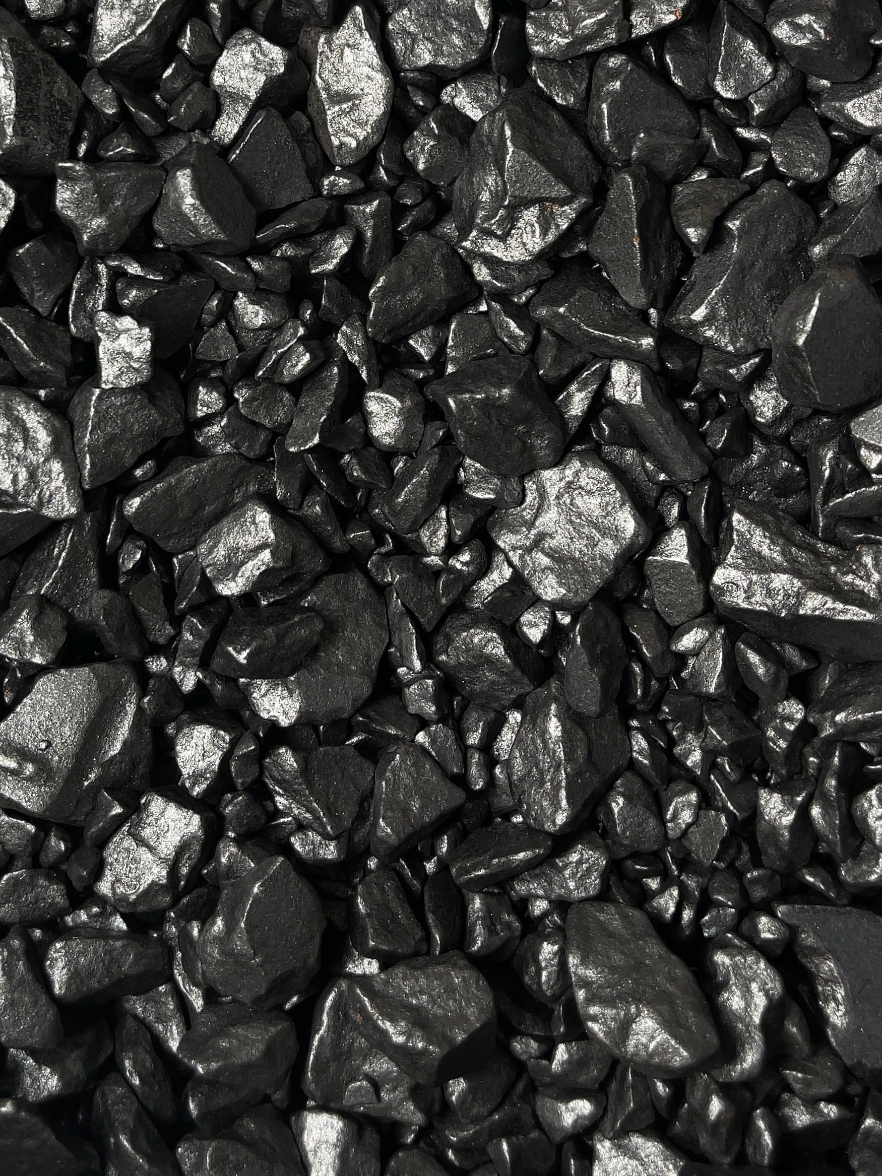 瓦化粧石 黒銀(荒目)1L | trigger