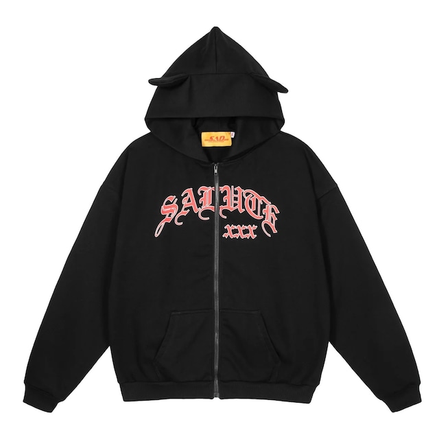 【SALUTE】SAD EXPRESS ZIP UP