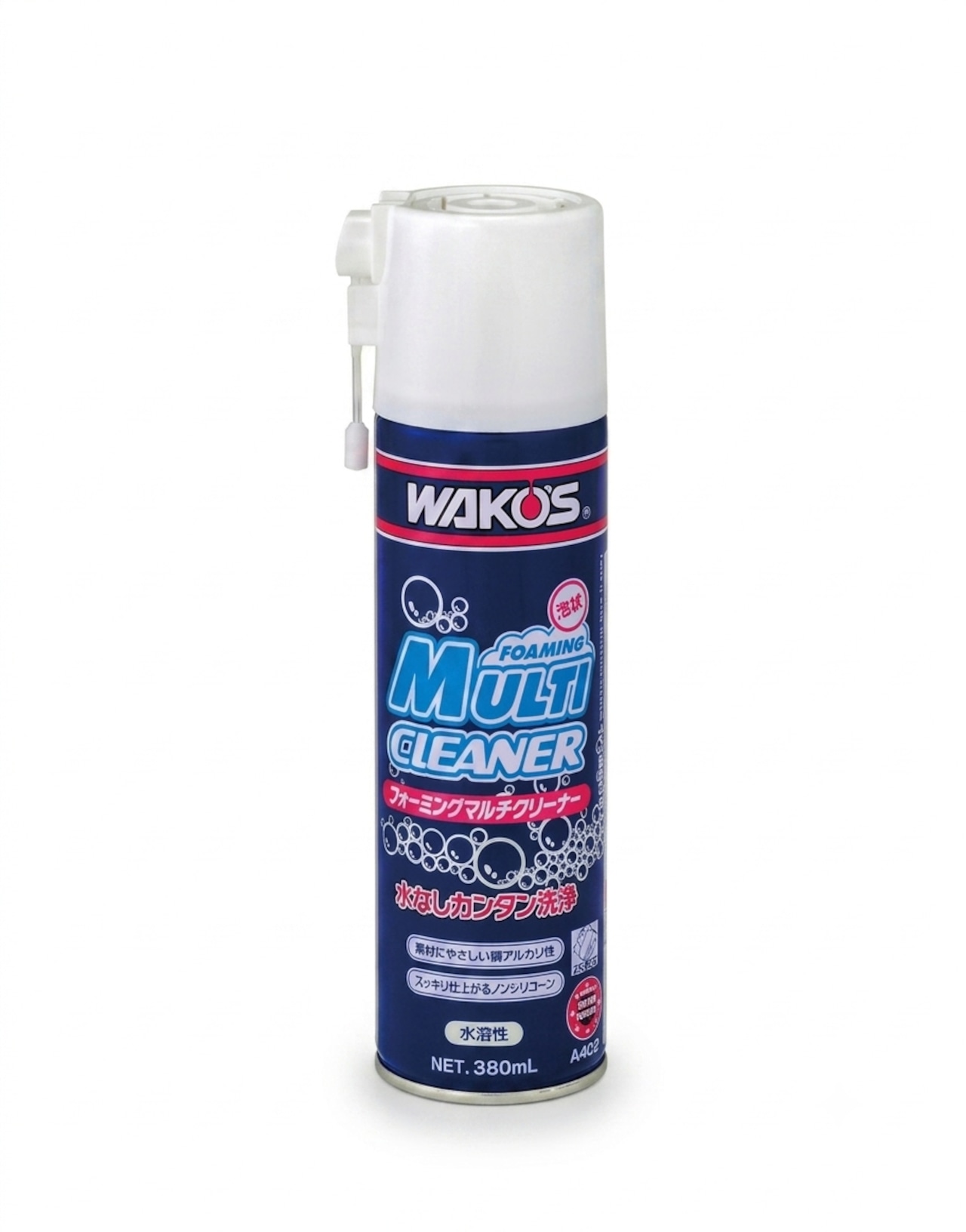 WAKOS フォーミング　マルチクリーナー380ml 4本セット WAKO'S フォーミングマルチクリーナー 380ml | ビバーク大阪