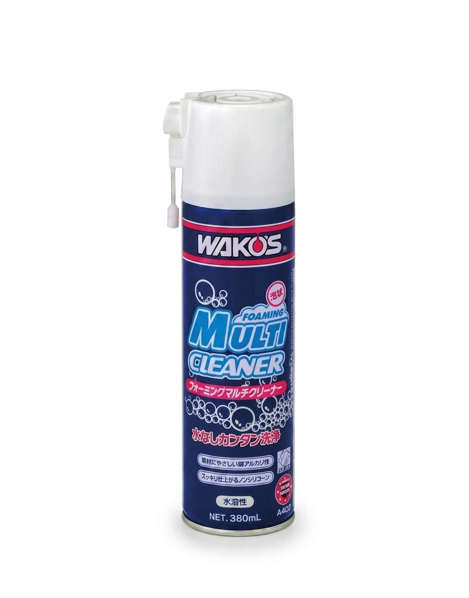WAKOSパーツクリーナー WAKO'S フォーミングマルチクリーナー 380ml | ビバーク大阪