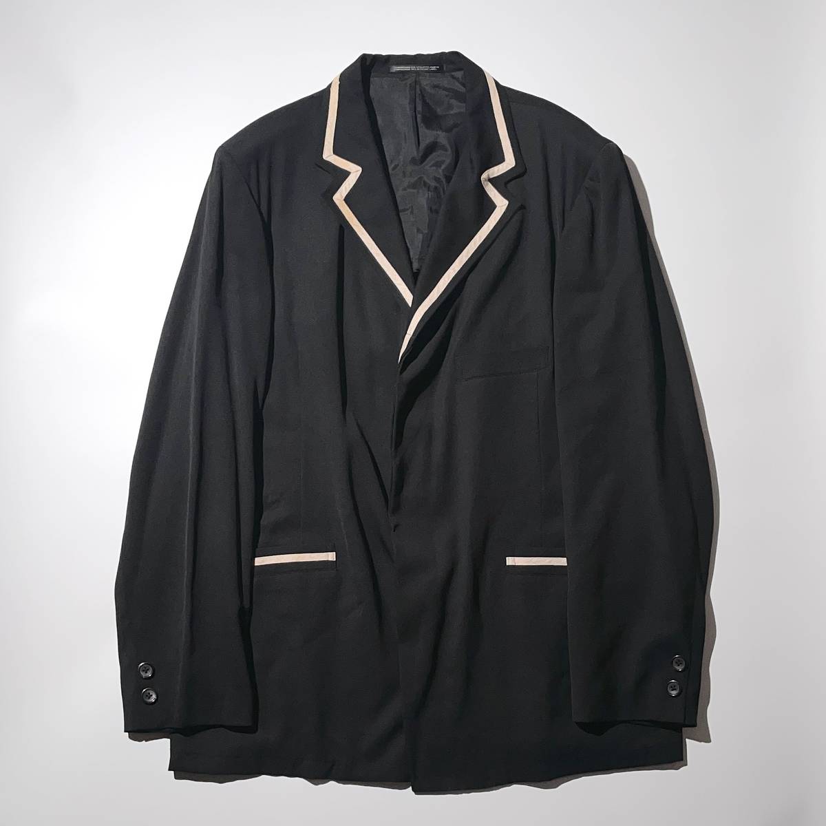 F/W1999 Jean Paul Gaultier Homme - biker style zip tailored jacket