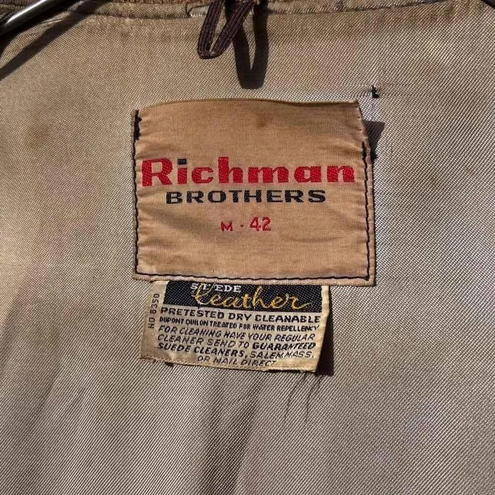 Richman Brothers Vintage Suede Leather Jacket [1960s-] | beruf