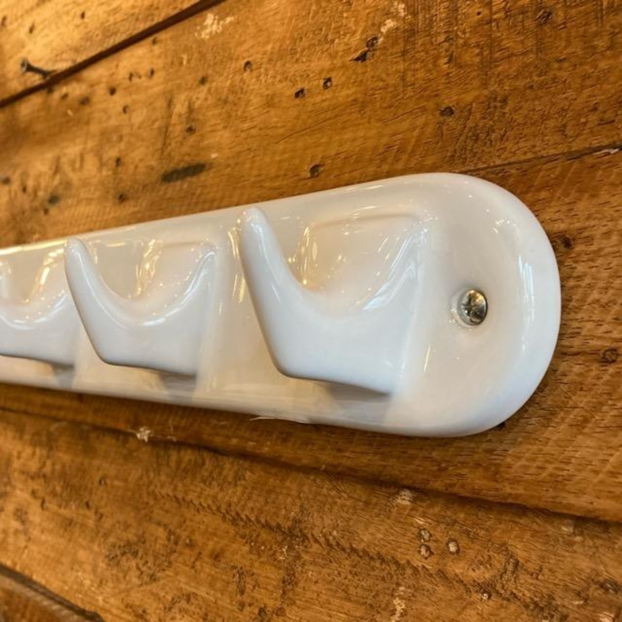 ポーセリン　陶器の5プロングフック