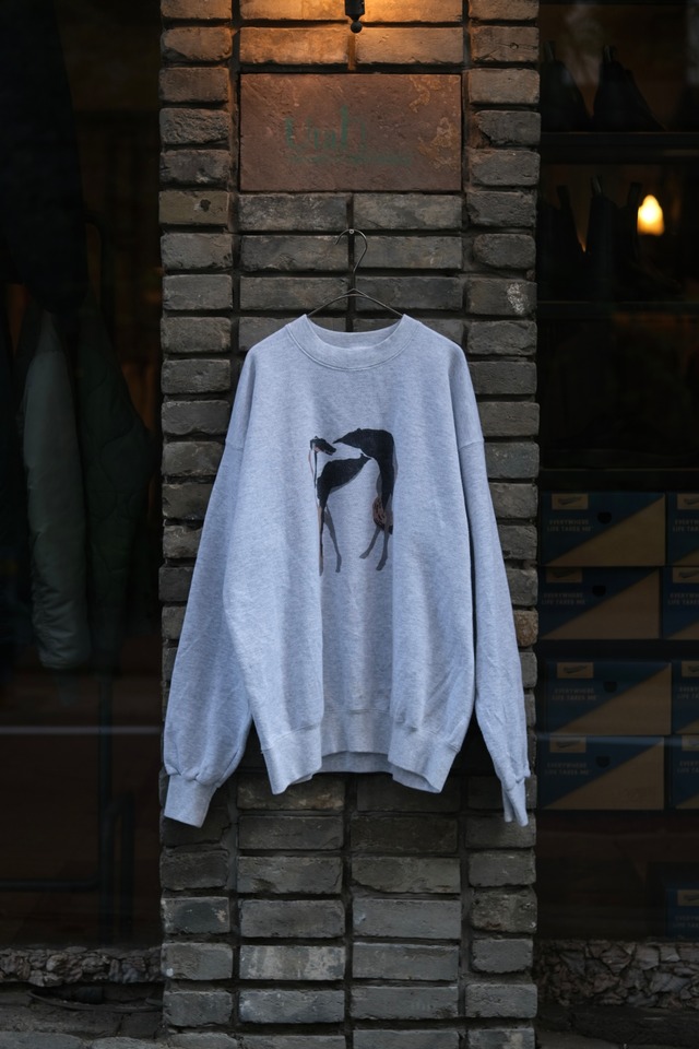 OK／80's "champion" reverse weave sweat