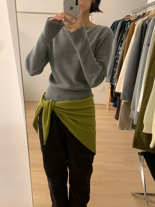 (予約) HAUS / Clair corduory pants 2color