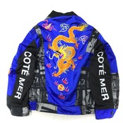 【bomber007】再構築リバーシブルボンバー Dragon embroidery ×Military MIX BOMBER JACKET