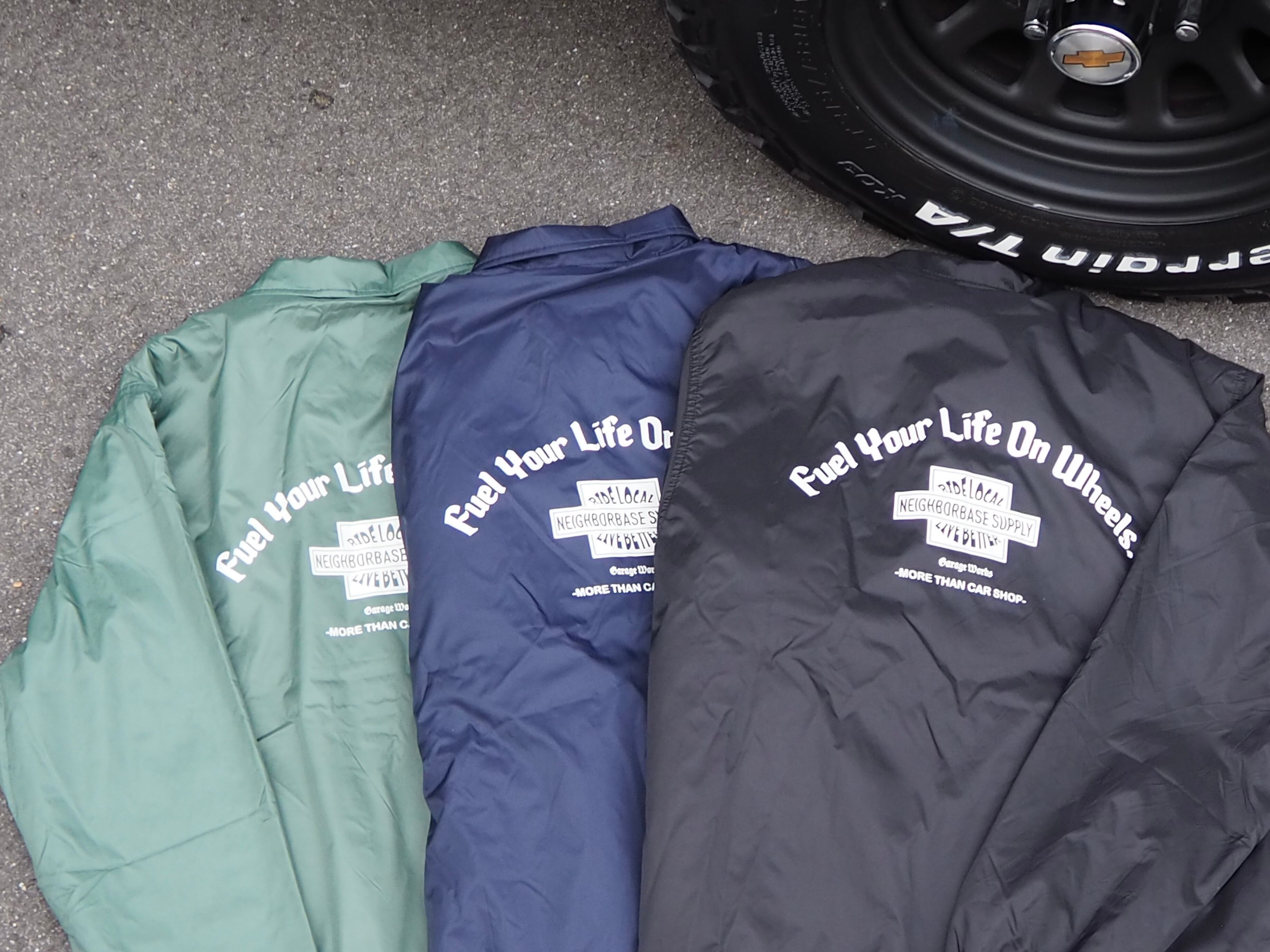 NBS Coach Jacket – Fleece-Lined /【Black】 | NEIGHBORBASE SUPPLY