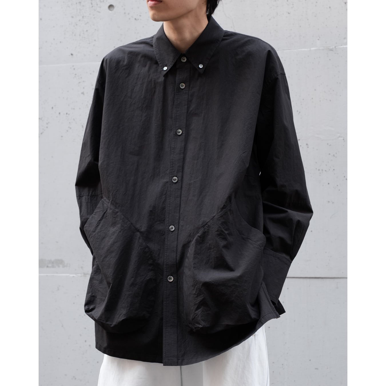 Nomàt] (ノマット) 25SS N-B-09 Accordion pocket shirt | Clique