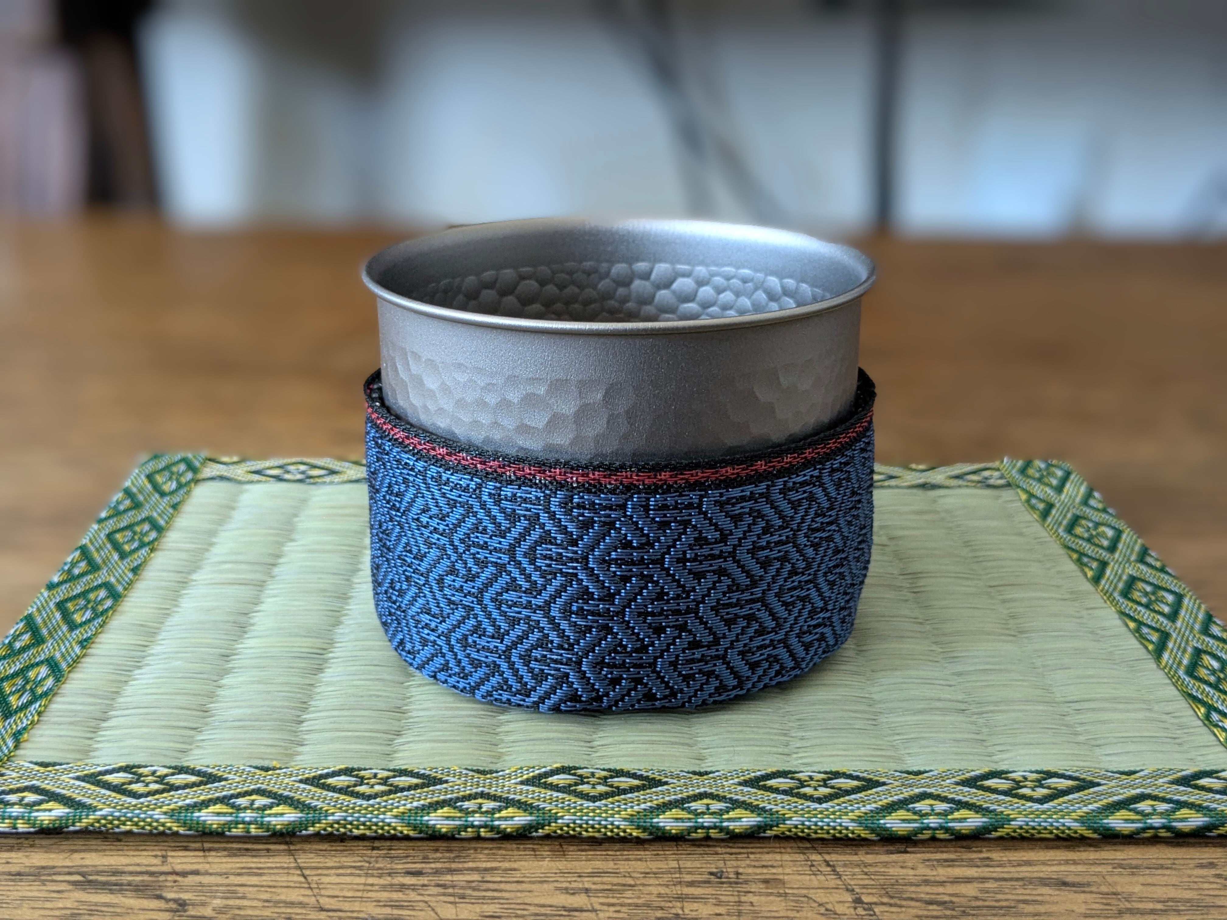 GubiGubi cozy【組亀甲 碧（くみきっこう あお）】for EVERNEW