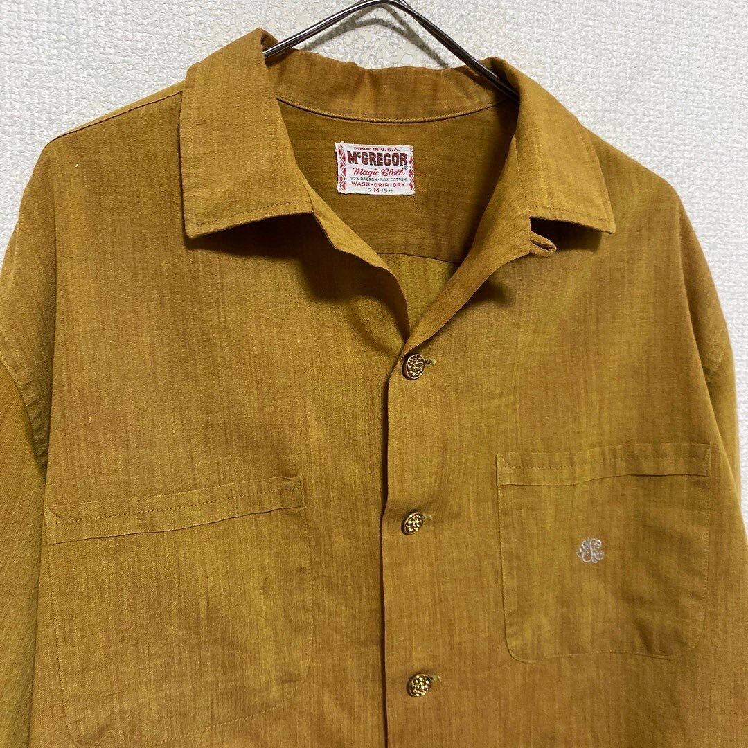 50s-60s Vintage open collar shirts