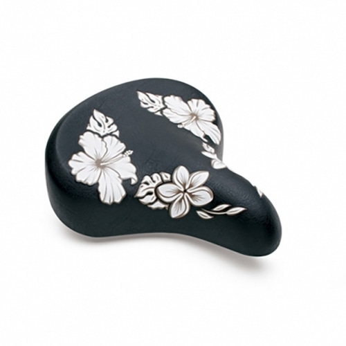 ELECTRA HAWAII SADDLE BLACK/FLOWERS